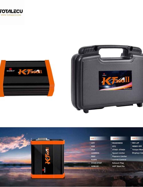ECUHELP KT200II「2026 Version」ECU Programmer Basic version for Car Truck, R/W ECU Bench / OBD / BOOT / BDM / JTAG mode