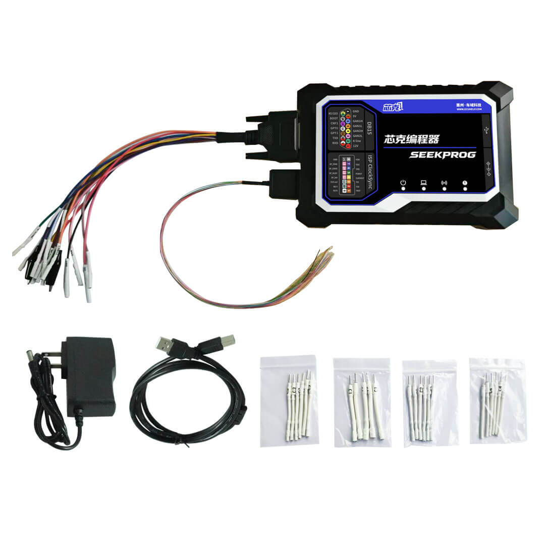 SeekProg Chip Programmer - Supports 10,000+ Chips & JTAG/SPI/I2C/BDM/SWD Protocols for Automotive ECU Tuning, Immo Key Matching & Fault Repair - Image 2