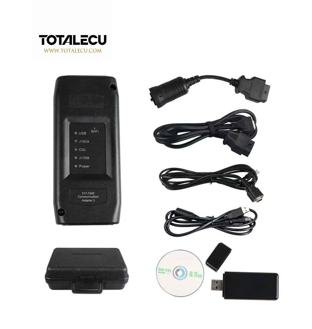 Best Quality CAT Caterpillar ET 2026A 2019C Diagnostic Adapter III Cat Communication Adapter 3 (Real Caterpillar ET3 Adapter 3)